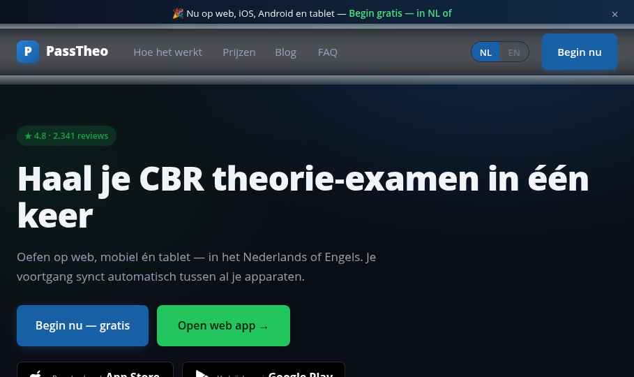 10 tips om je CBR theorie-examen te halen